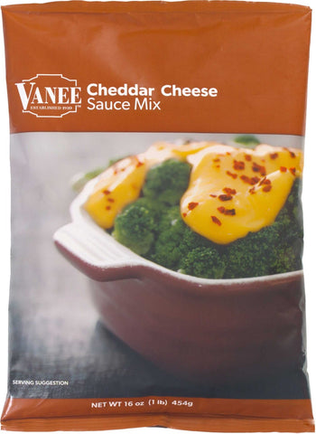 Vanee Cheddar Cheese Sauce Mix, 24 Ounce -- 6 per case.