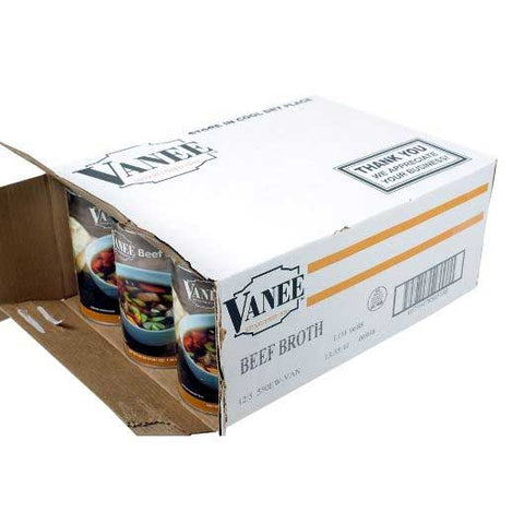 Vanee Beef Broth, 49 Ounce -- 12 per case