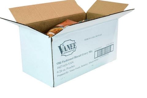 Vanee Foods Old Fashioned Biscuit Gravy Mix, 24 Ounce -- 6 per case.
