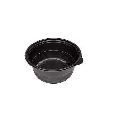 D and W Fine Pack Cruiser Black Polypropylene Bowl, 32 Ounce -- 300 per case