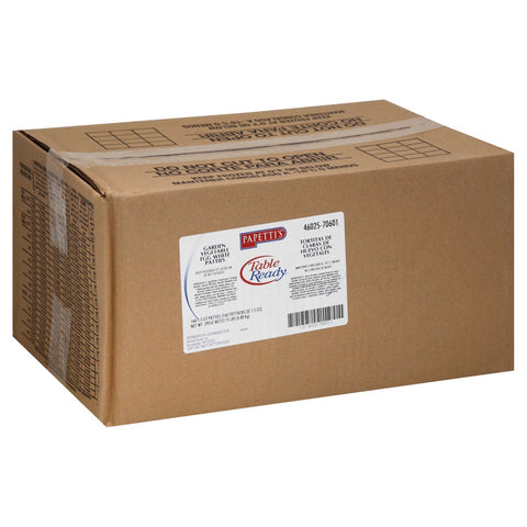 Michael Foods Garden Vegetable Egg White Patty, 1.5 Ounce -- 160 per case.
