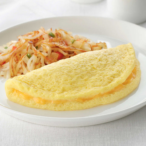 Michael Foods Papettis Cheddar Cheese Omelet, 3.5 Ounce -- 72 per case.
