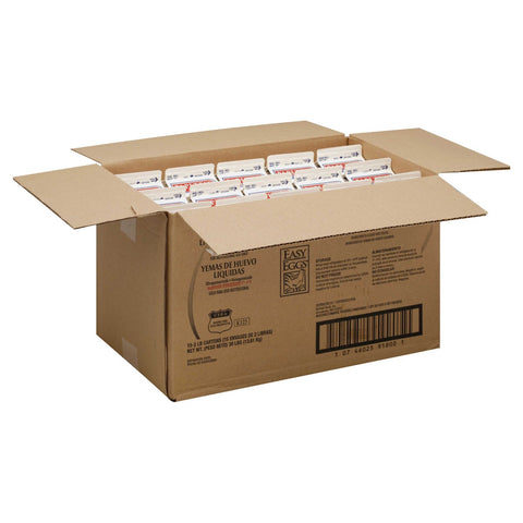 Michael Foods Papettis Easy Eggs Plain Yolk, 2 Pound -- 15 per case.