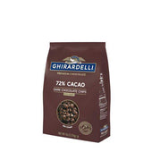 Ghirardelli 72 Percent Cacao Chocolate Chip, 80 Ounce -- 2 per case
