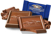 Ghirardelli Light Blue Milk Chocolate Squares, 0.375 Ounce -- 540 per case
