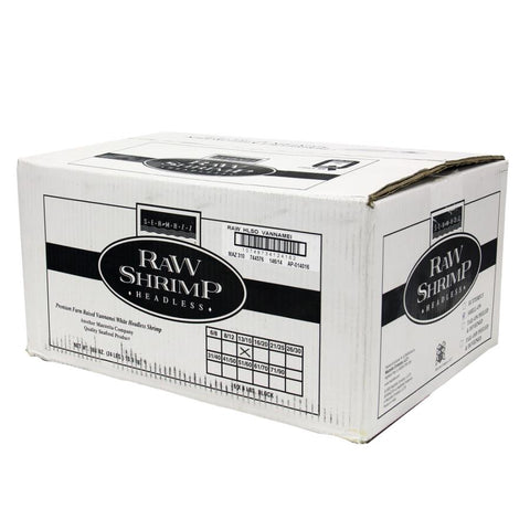 Seamazz 13 to 15 Headless White Shrimp, 4 Pound -- 6 per case.