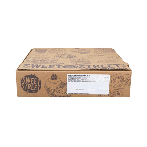 Sweet Street New York Cheesecake, 16 Slice -- 4 per case.