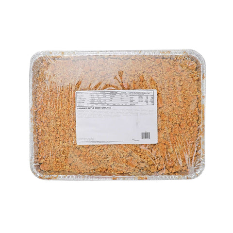 Sweet Street Unsliced Cinnamon Crumble Apple Crisp -- 4 per case.