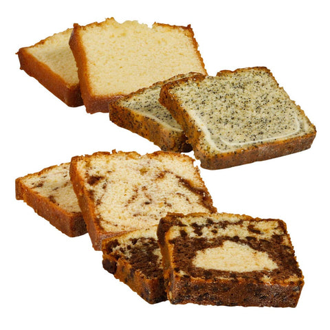 Sweet Street Pullmans Coffee Cake Loaf - Variety 9 Pack -- 4 per case.