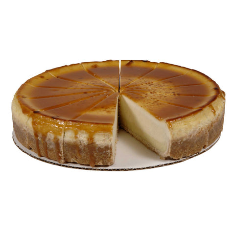Sweet Street Creme Hand Fired Brulee Cheesecake, 14 Slice -- 2 per case.