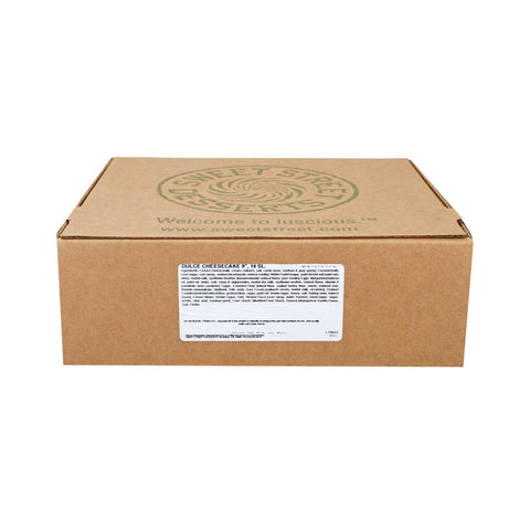 Sweet Street De Leche Dulce Cheesecake, 14 Slice -- 2 per case.