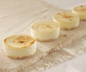Sweet Street Vanilla Bean Individual Cheesecake -- 32 per case.