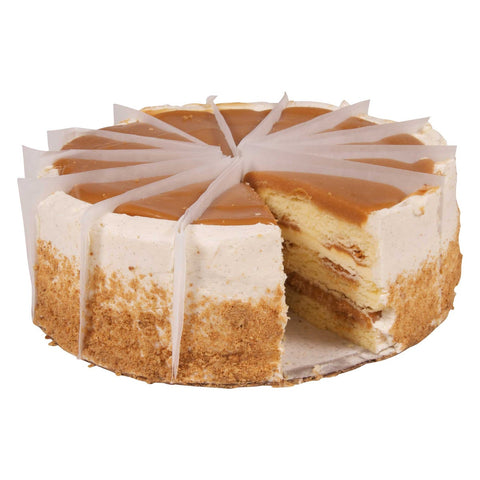 Sweet Street Salted Caramel Vanilla Crunch Cake, 4.87 Pound -- 2 per case.