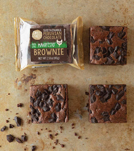 Sweet Street Peruvian Chocolate Manifesto Brownie, 2.88 Ounce -- 48 per case.