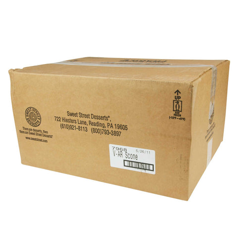 Sweet Street Thaw and Serve Artisan Scone - Variety Pack, 3.5 Ounce -- 48 per case.