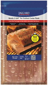 Jaccard Ready to Grill Pre Soak Cedar Plank, 11 x 5.5 inch -- 15 per case