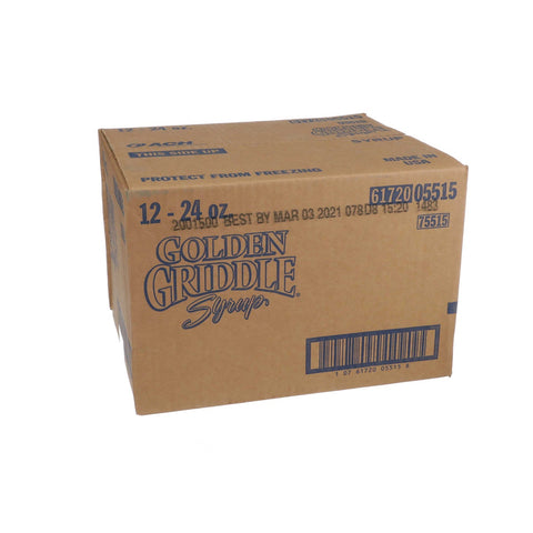 Gold Griddle Pancake Syrup, 24 Ounce -- 12 Case