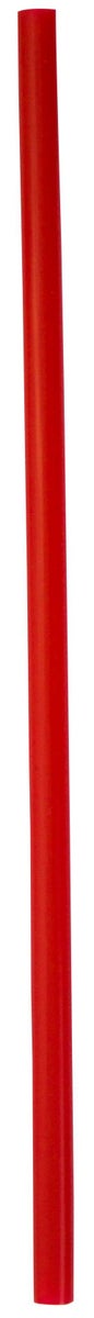 The Safety Zone Red Pantone Wrapped Jumbo Paper Straw -- 12000 per case