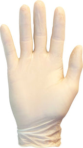 The Safety Zone Small 4.5 Mil Powdered Latex Gloves -- 1000 per case