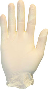 The Safety Zone Extra Large Natural Synthetic Premium Powder Free Vinyl Gloves -- 1000 per case