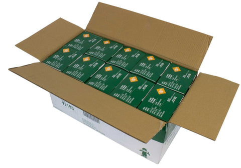 The Safety Zone Clear Medium Powder Free Vinyl Gloves -- 1000 per case