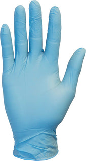 The Safety Zone Blue Small Powder Free Nitrile Gloves -- 1000 per case