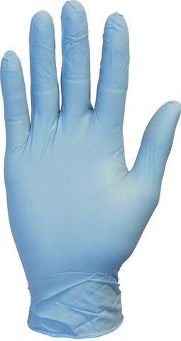 The Safety Zone Blue Medium Powder Free Gloves -- 1000 per case
