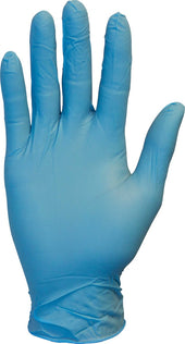 The Safety Zone Blue 6.0 Mil Medium Nitrile Gloves -- 1000 per case
