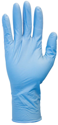 The Safety Zone Blue Extra Large Powder Free Gloves -- 500 per case
