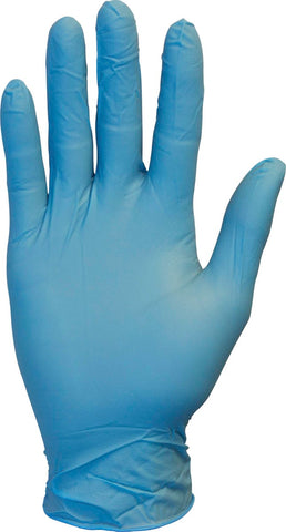 The Safety Zone Blue 3.0 Mil Medium Nitrile Gloves -- 1000 per case
