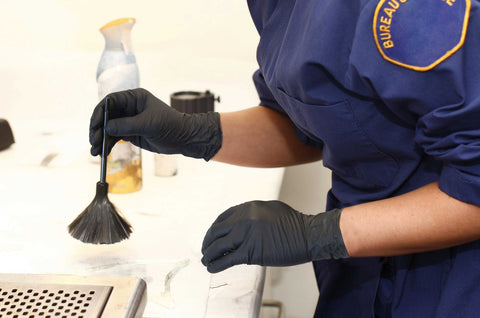 The Safety Zone Black 3.3 Mil Medium Powder Free Nitrile Gloves -- 1000 per case