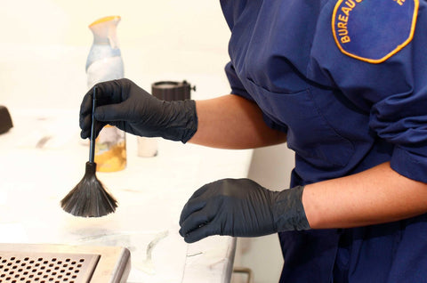 The Safety Zone Black Extra Large Powder Free Nitrile Gloves -- 1000 per case