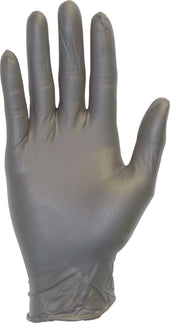 The Safety Zone Black Extra Large Powder Free Nitrile Gloves -- 1000 per case