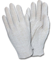 The Safety Zone Men 100 Percent Cotton Lisle Light Weight Inspection Gloves - 12 pair per pack -- 100 packs per case
