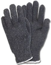 The Safety Zone Grey Medium Weight Cotton/Polyester Knit Gloves - 1 pair per pack -- 360 packs per case