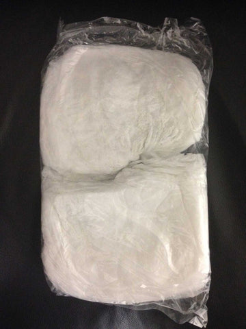 The Safety Zone White Polypropylene Beard Cover, 100 count per pack -- 10 per case.
