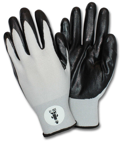 The Safety Zone Black Medium Nitrile Gloves - 1 pair per pack -- 72 packs per case