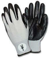 The Safety Zone Black Large Nitrile Gloves - 1 pair per pack -- 72 packs per case
