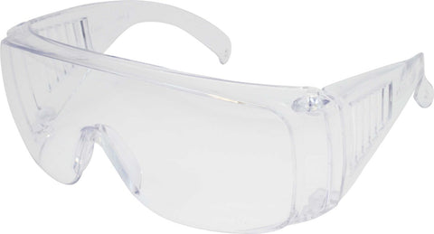The Safety Zone Visitor Specs Clear Frame Protective Eye Wear - 12 count per pack -- 12 packs per case