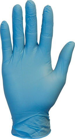 The Safety Zone Blue Medium Nitrile Gloves -- 1000 per case
