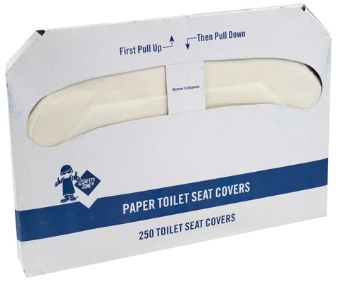 The Safety Zone Standard Paper Toilet Seat Cover -- 5000 per case