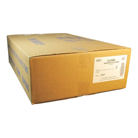 Clown Global Brands Marshmallow Cream Topping 6 Case 1 Gallon
