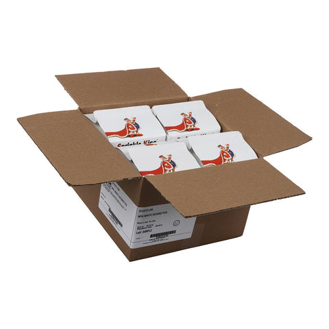 Sprinkle King White Non Partially Hydrogenated Decorettes, 6 Pound -- 4 per case.