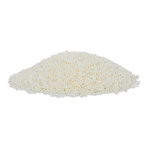 Sprinkle King White Non Partially Hydrogenated Decorettes, 6 Pound -- 4 per case.