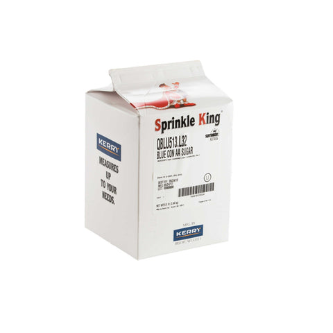 Qa Blue Con.Aa Sanding Sugar, 8 Pound -- 4 per case.