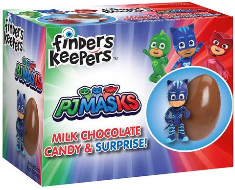 Finders Keepers PJ Masks Milk Chocolate Egg Candy with Toy, 0.7 Ounce -- 36 per case