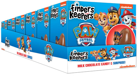 Finders Keepers Paw Patrol Milk Chocolate Egg and Toy, 0.7 Ounce -- 36 per case