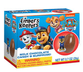 Finders Keepers Paw Patrol Milk Chocolate Egg and Toy, 0.7 Ounce -- 36 per case