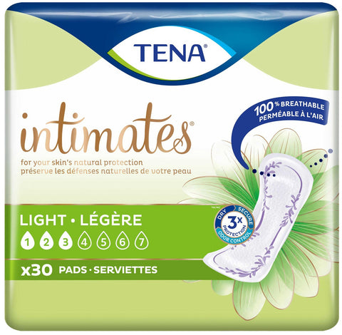 Serenity Tena Intimate Regular Ultra Thin Pad, 30 count per pack -- 6 per case.