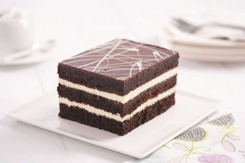 Inspired By Happiness Dreamin of Chocolate Dark and White Chocolate Layer Cake, 16 Ounce -- 12 per case